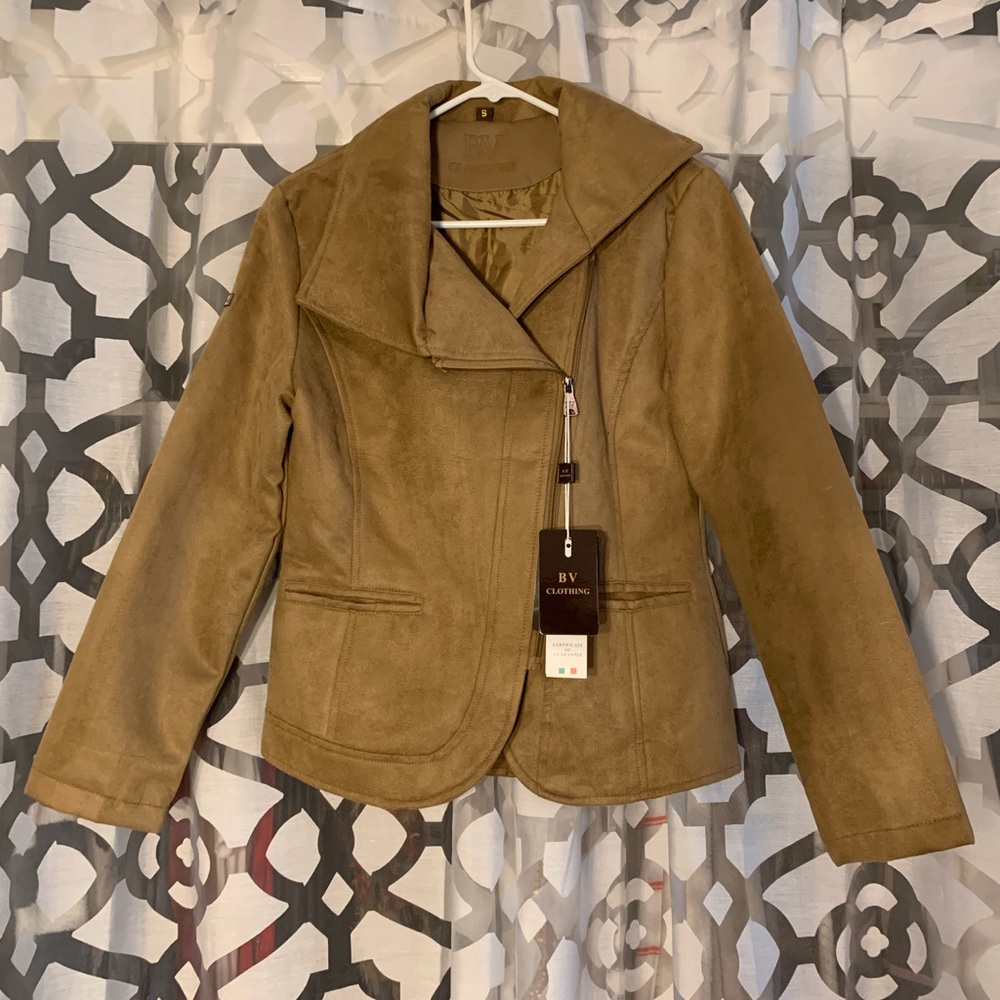 BV Suede-Like Italia Coat 🇮🇹